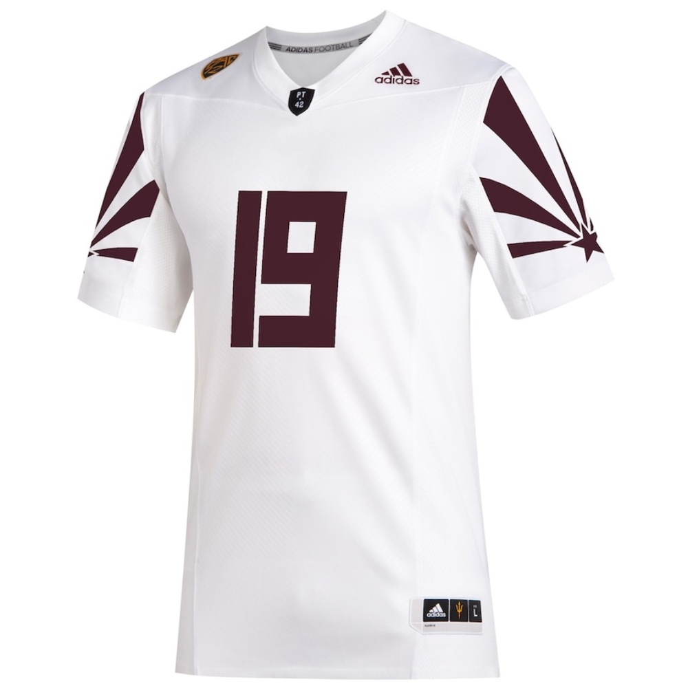 2019 Adidas Arizona State Sun Devils #19 Special Game Premier Football Jersey